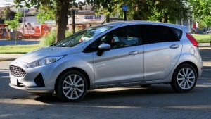 Un Ford Fiesta 2019 de color astilla