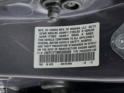 Honda Civic Sedán EX-L 2021