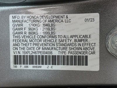 Honda Civic Sport 2023