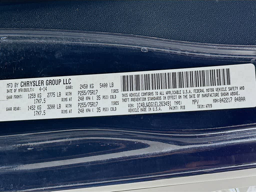 Jeep Wrangler Unlimited Sport 2014