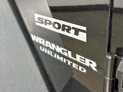 Jeep Wrangler Unlimited Sport 2015