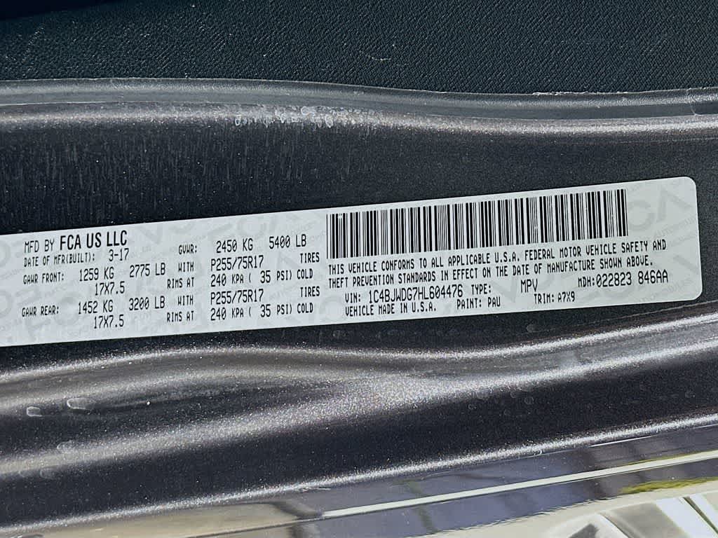 Jeep Wrangler Unlimited Sport 2017