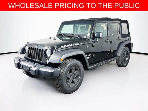 2016 Jeep Wrangler Unlimited Sport