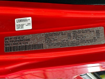 Jeep Wrangler Unlimited Sport 2021