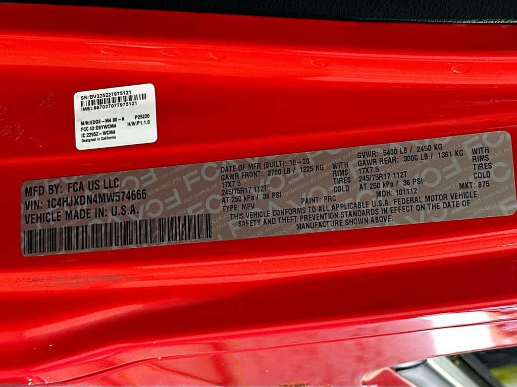 Jeep Wrangler Unlimited Sport 2021