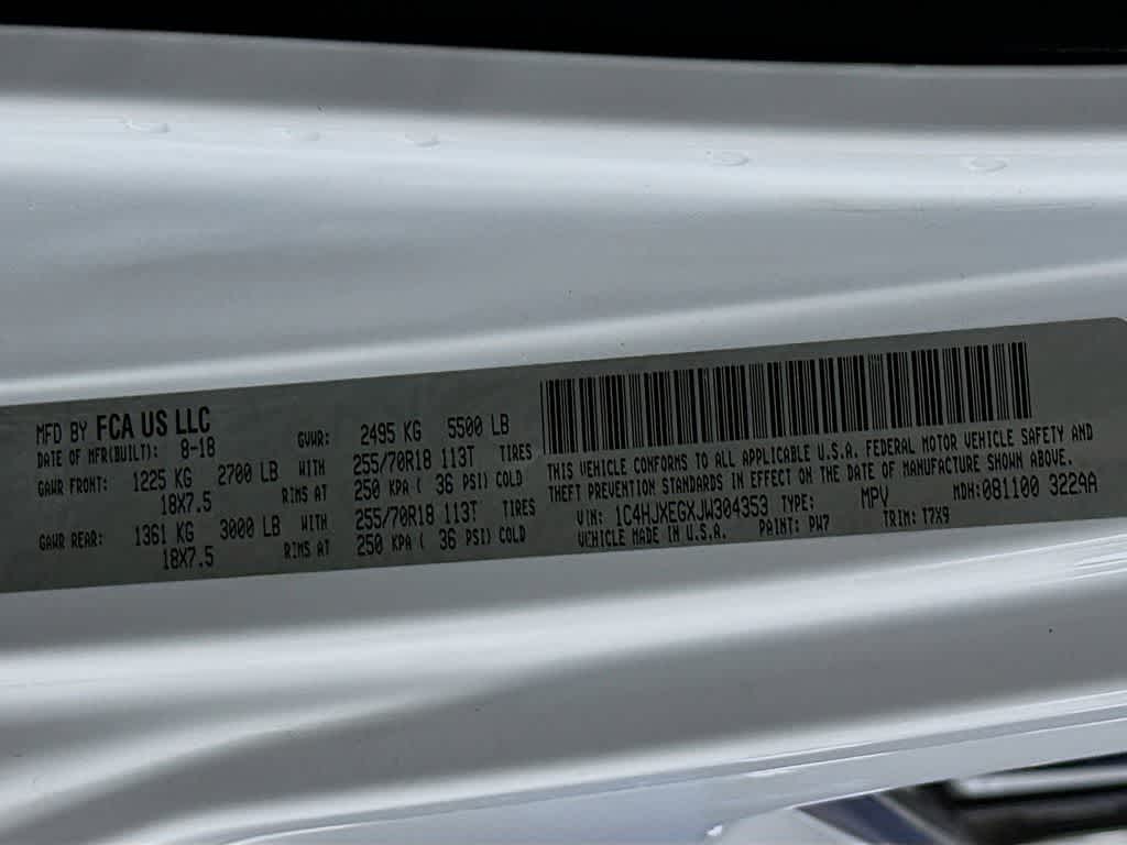 Jeep Wrangler Unlimited Sahara 2018