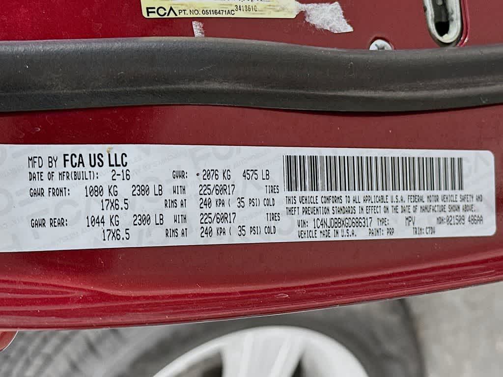 Jeep Compass Sport 2016