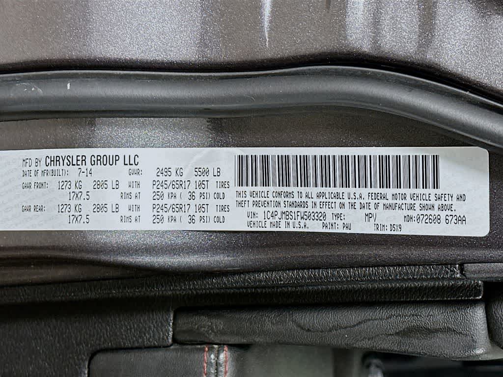 Jeep Cherokee Trailhawk 2015