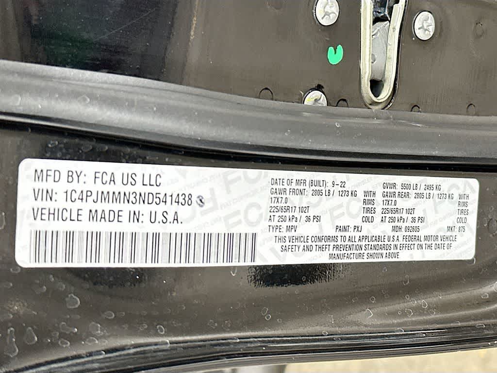 2022 Jeep Cherokee Latitude Lux