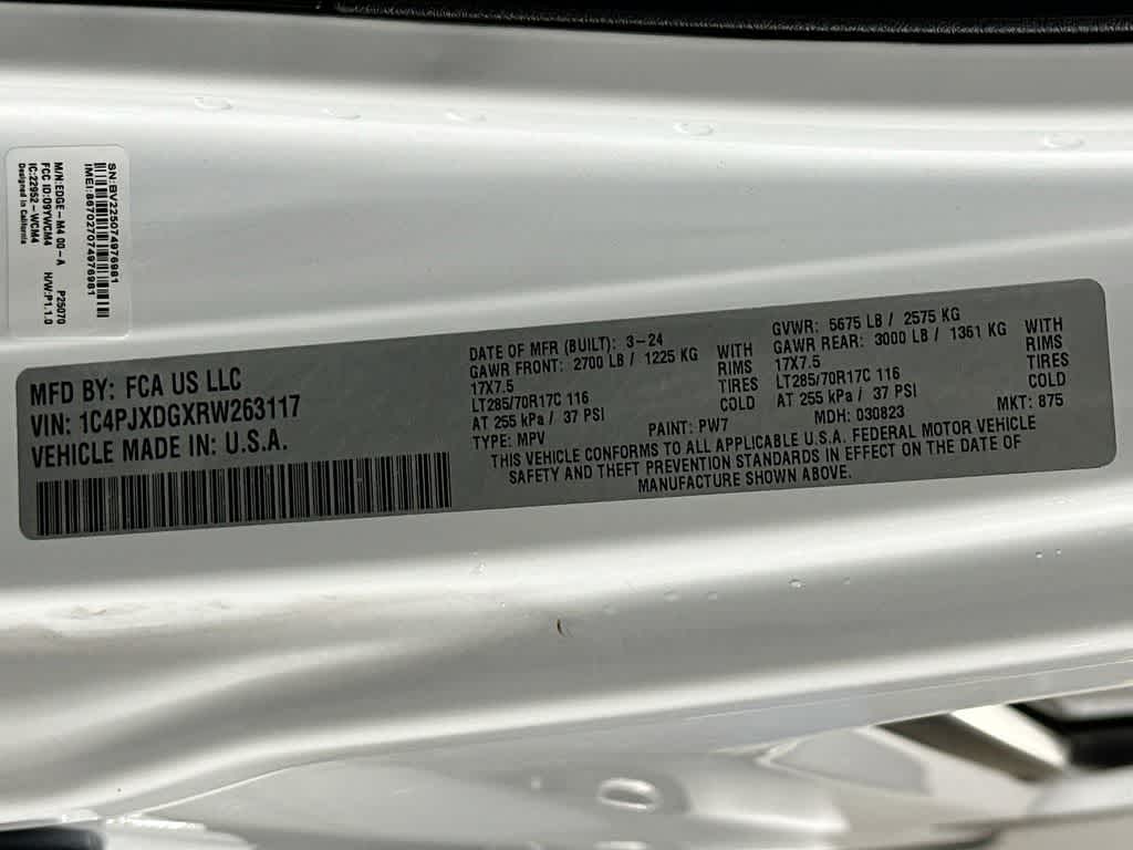 2024 Jeep Wrangler Willys