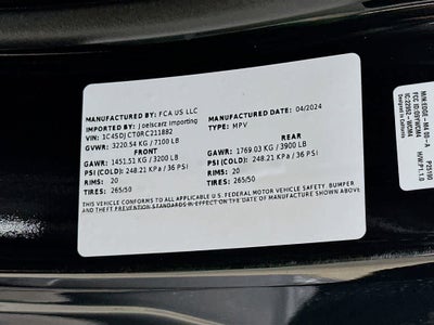 Dodge Durango R/T Plus 2024