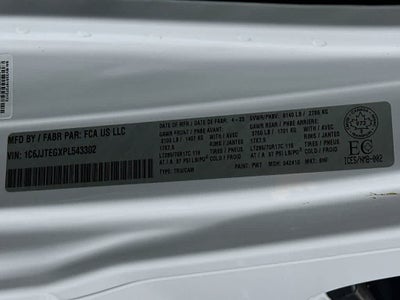 Jeep Gladiator Mojave 2023