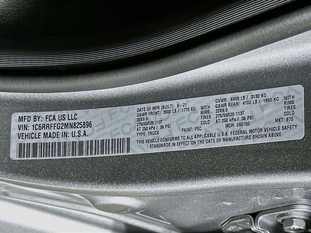 RAM 1500 Big Horn 2021