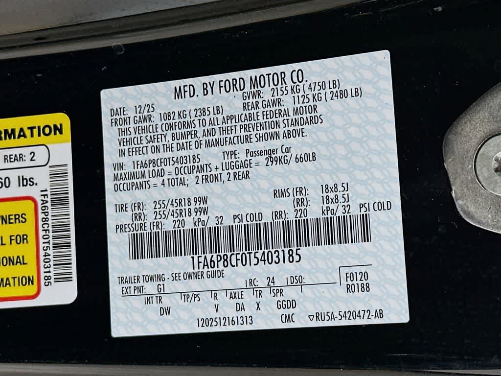 Ford Mustang GT 2026