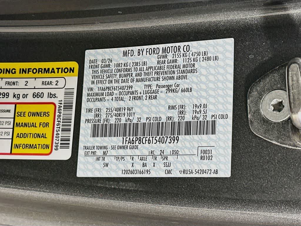 Ford Mustang GT Premium 2026