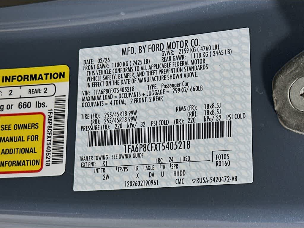 Ford Mustang GT 2026