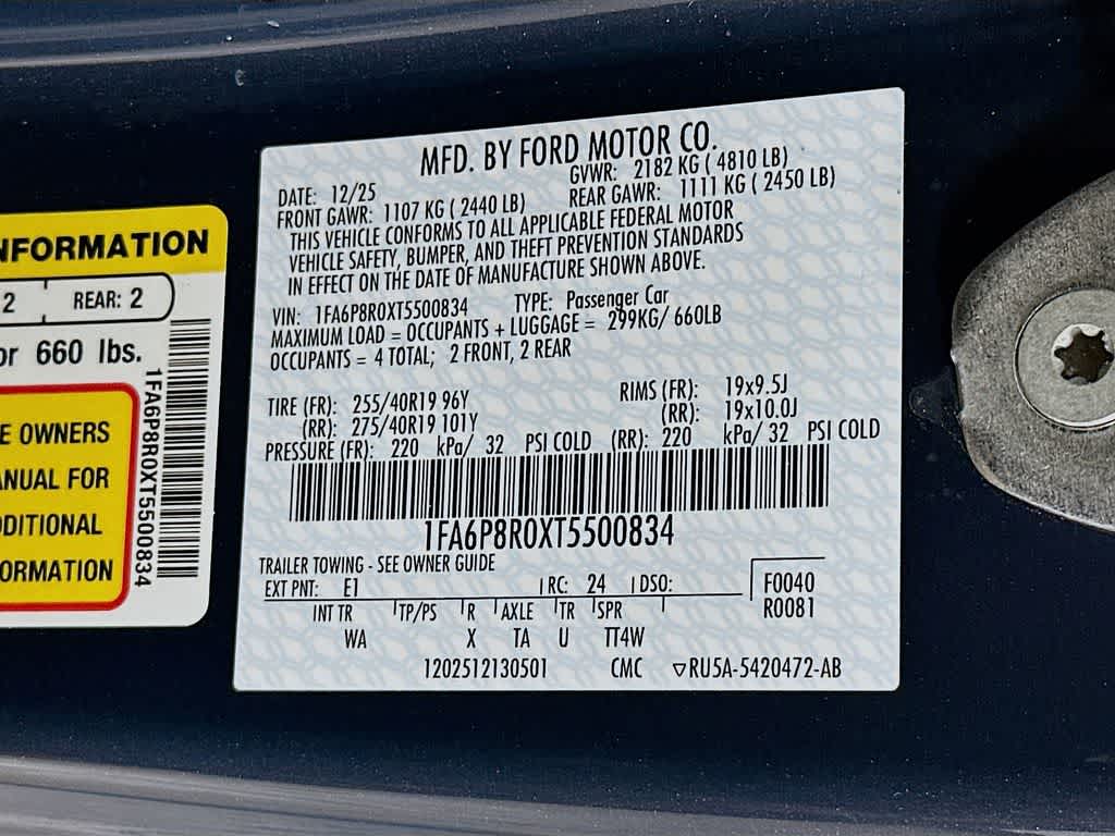 Ford Mustang Dark Horse 2026