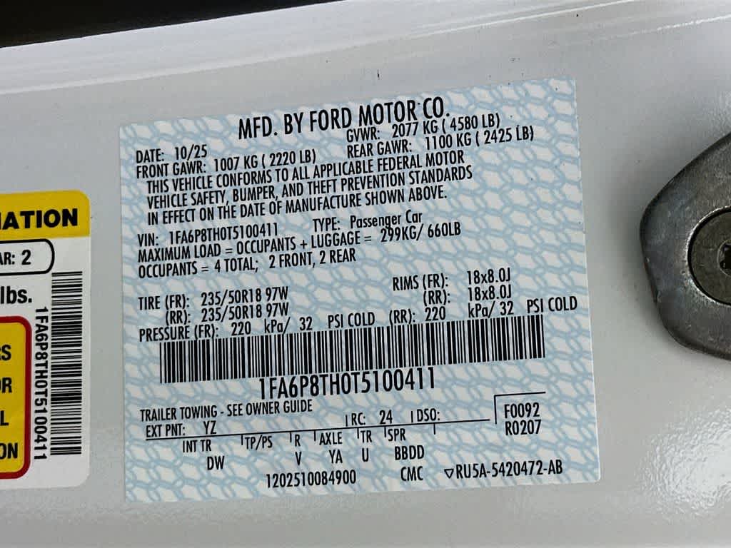 Ford Mustang EcoBoost 2026