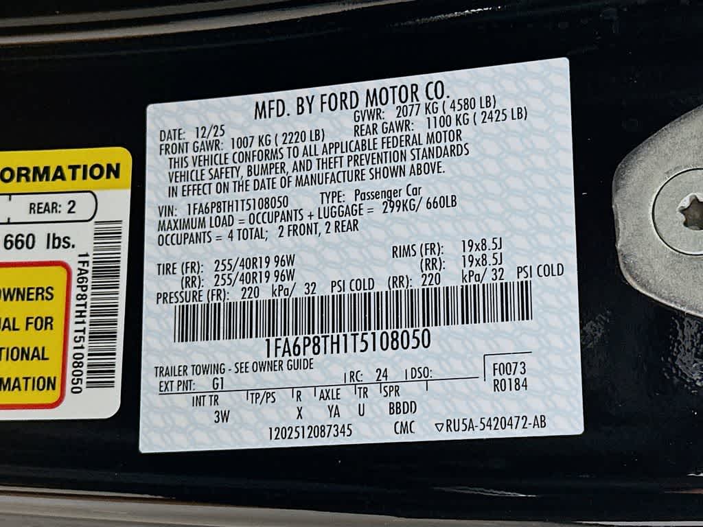 2026 Ford Mustang EcoBoost Premium