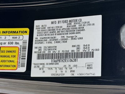 2024 Ford Mustang EcoBoost