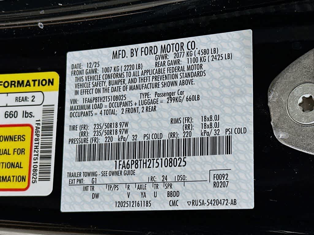 Ford Mustang EcoBoost 2026