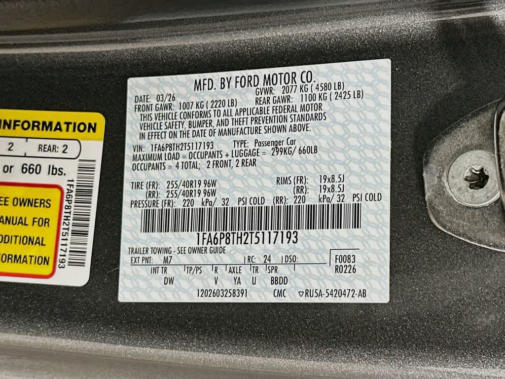 Ford Mustang EcoBoost 2026