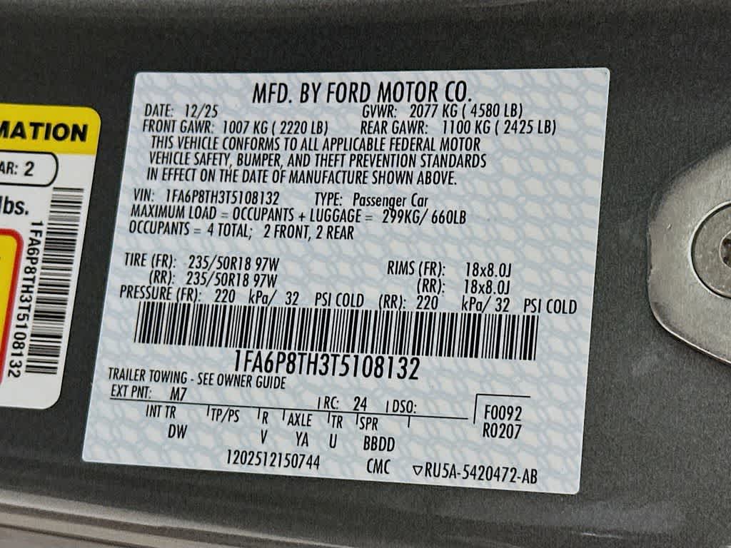 Ford Mustang EcoBoost 2026