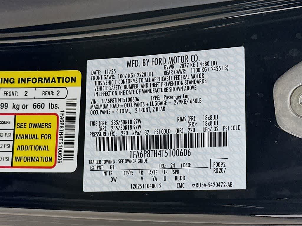 Ford Mustang EcoBoost 2026