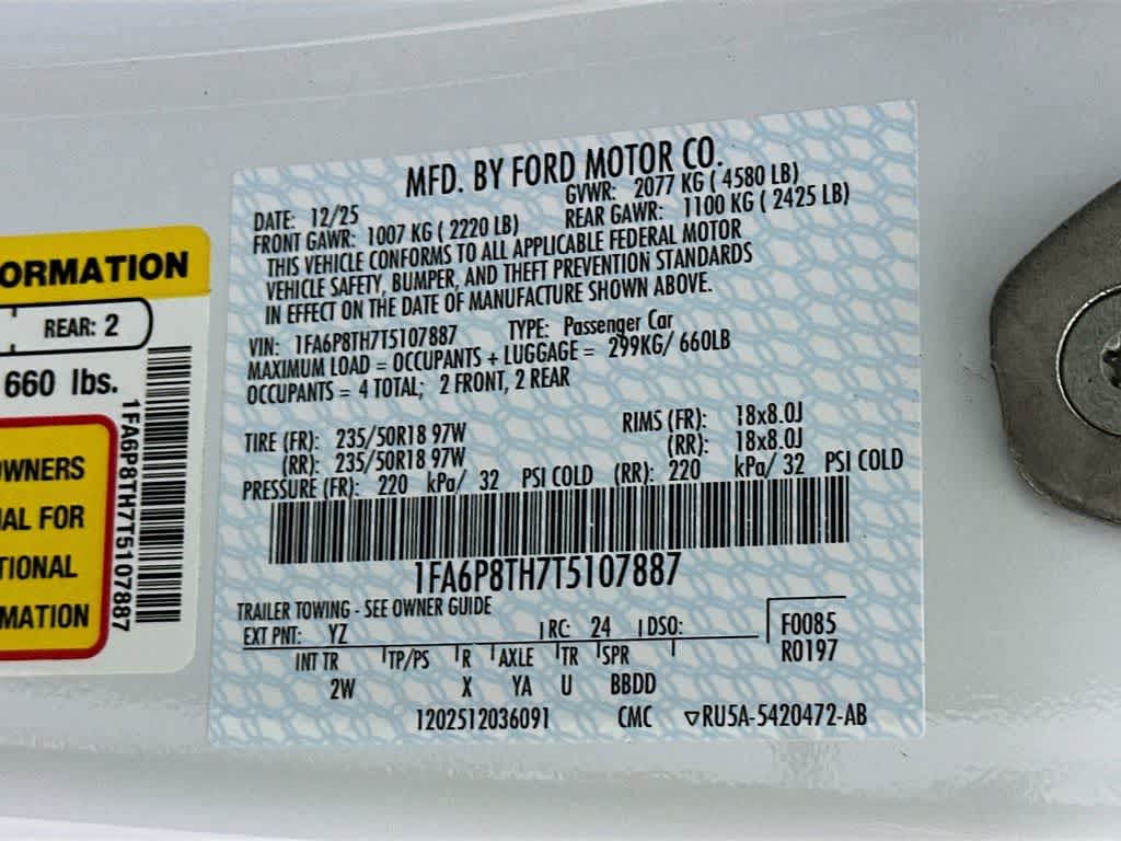 Ford Mustang EcoBoost 2026