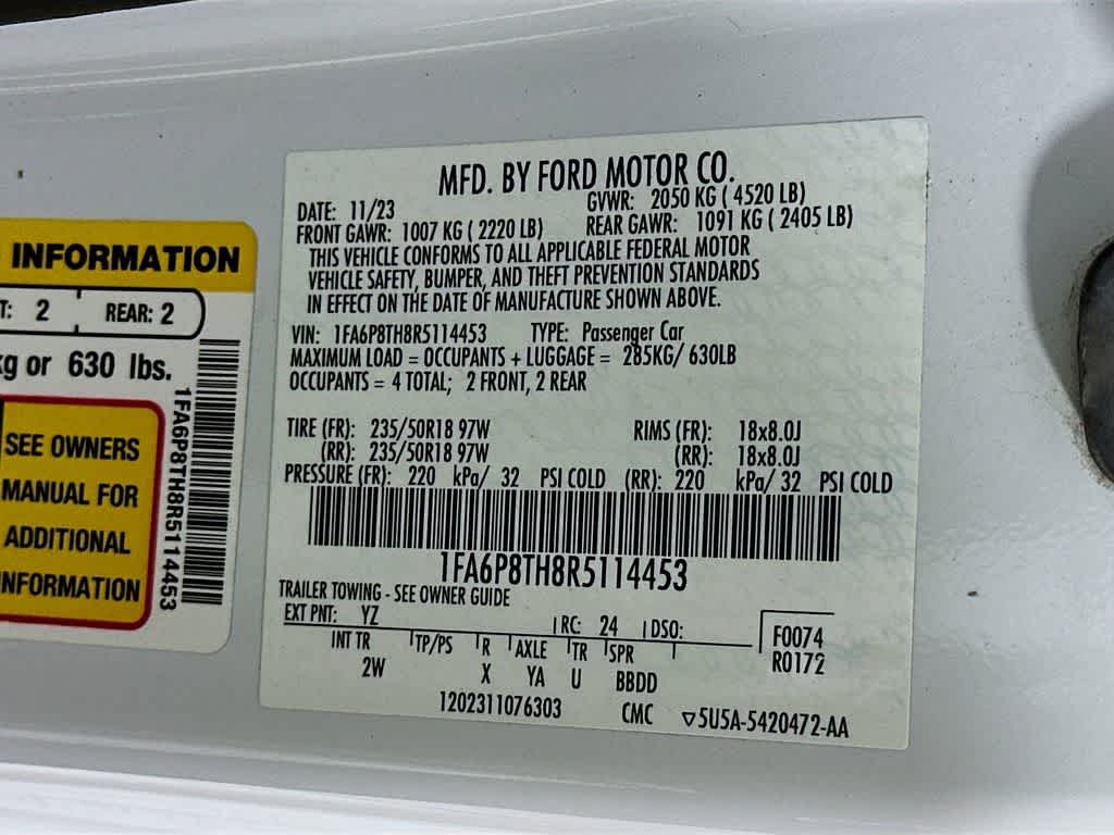 2024 Ford Mustang EcoBoost