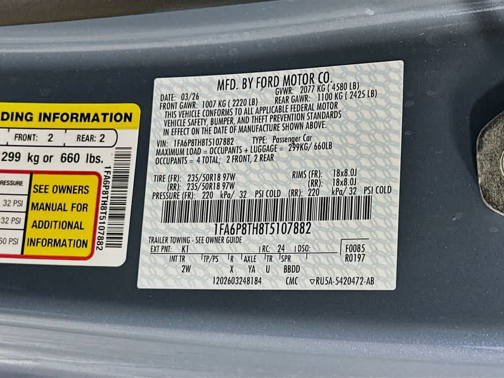 Ford Mustang EcoBoost 2026