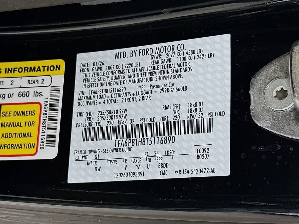 Ford Mustang EcoBoost 2026