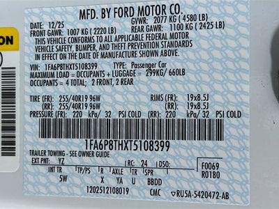 2026 Ford Mustang EcoBoost Premium