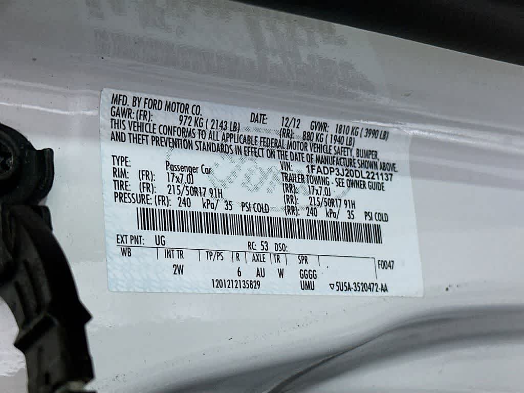 Ford Focus Titanium 2013