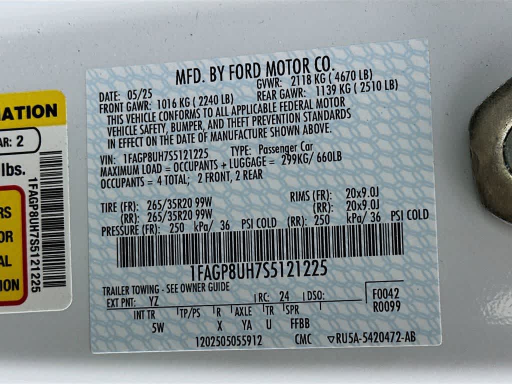 Ford Mustang EcoBoost Premium 2025