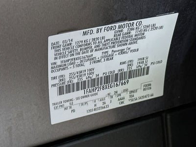 Ford Taurus Limited 2014