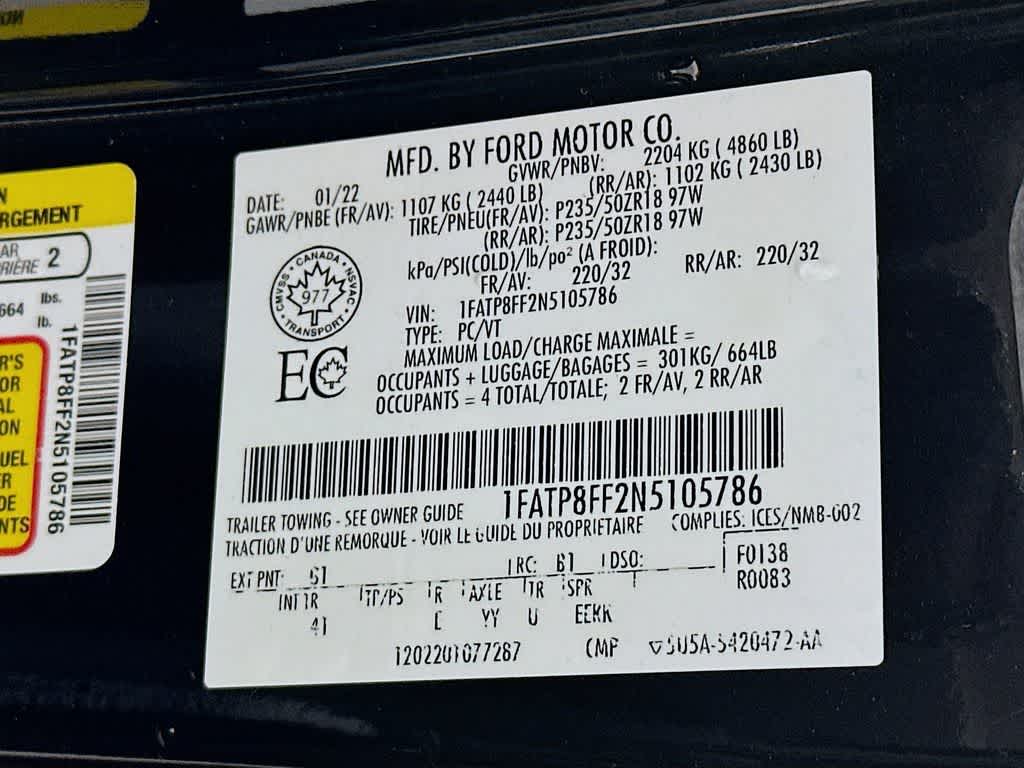 2022 Ford Mustang GT Premium