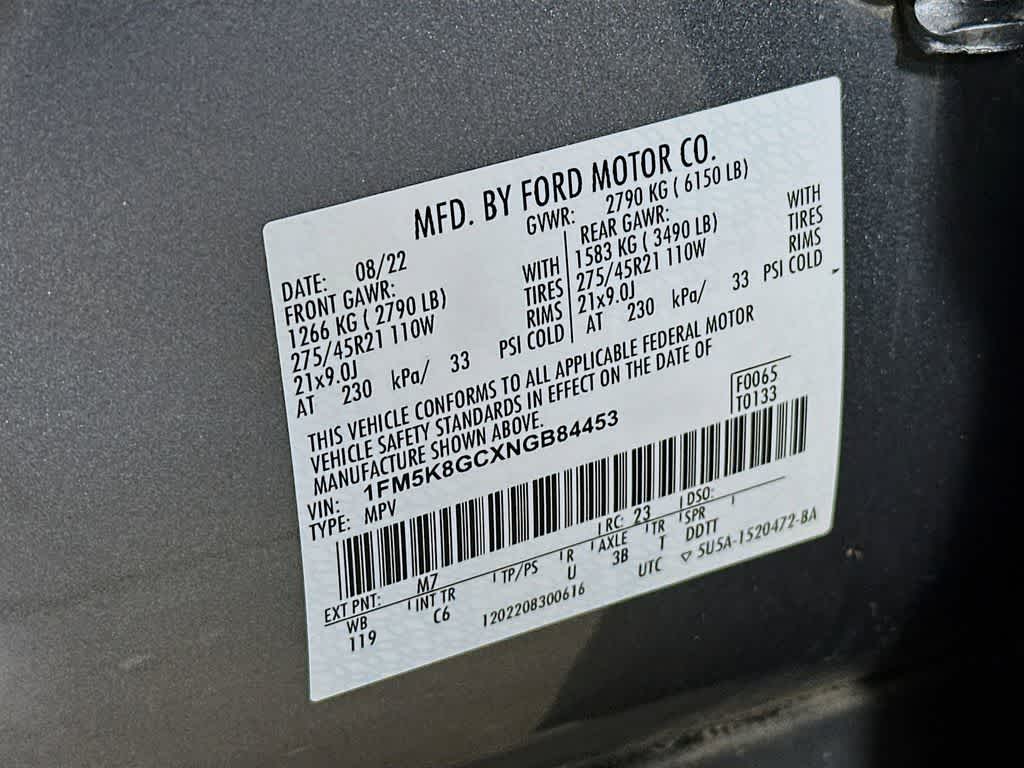 2022 Ford Explorer ST