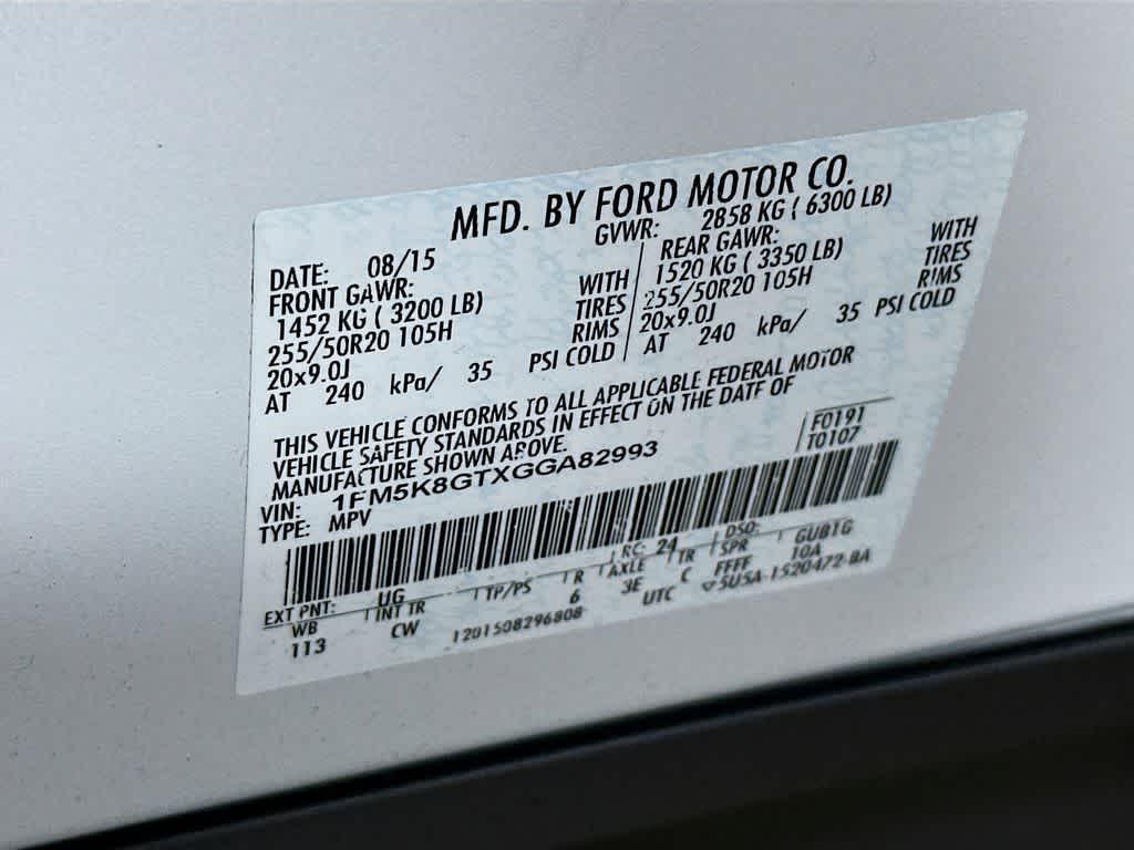 Ford Explorer Sport 2016