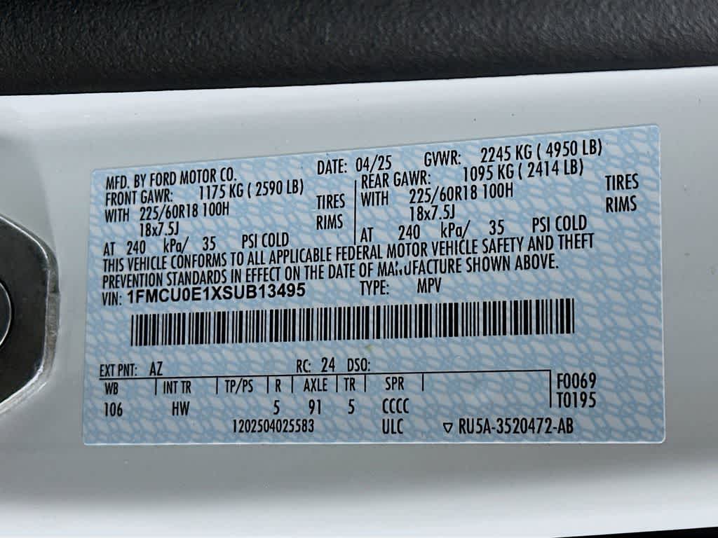 2025 Ford Escape PHEV