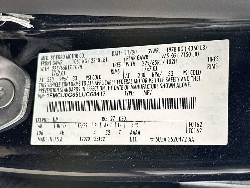 Ford Escape SE 2020