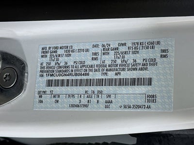 2024 Ford Escape Activo