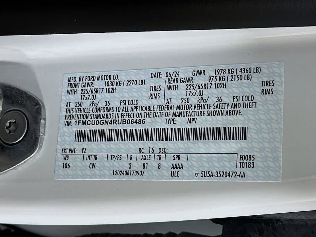 2024 Ford Escape Activo