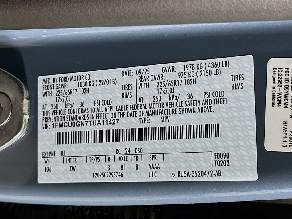 2026 Ford Escape Activo