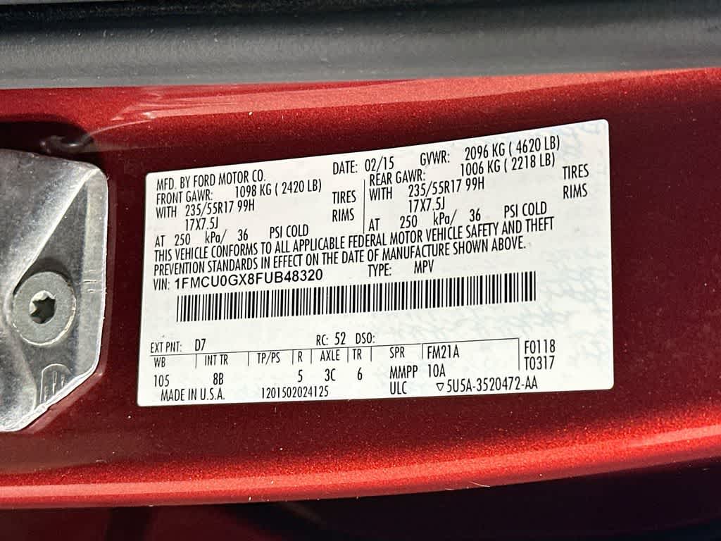 Ford Escape SE 2015