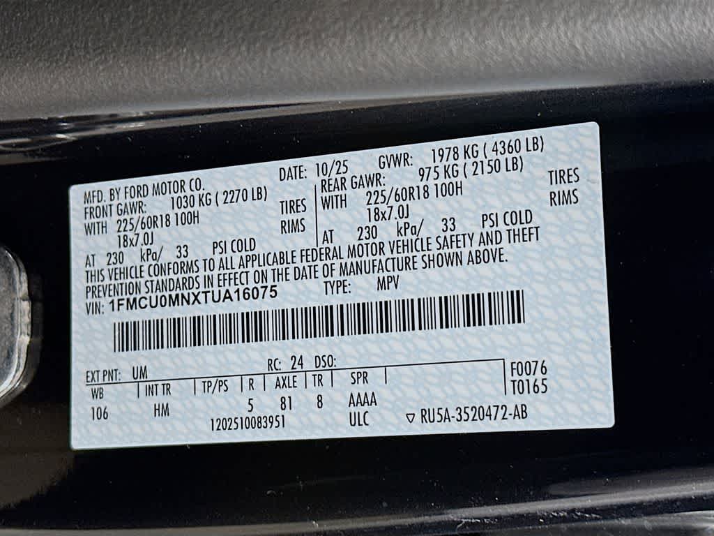 2026 Ford Escape ST-Line