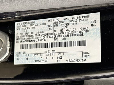 2025 Ford Escape Activo