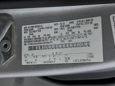 Ford Escape Titanium 2017