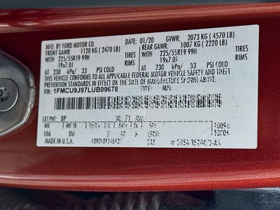 Ford Escape Titanium 2020