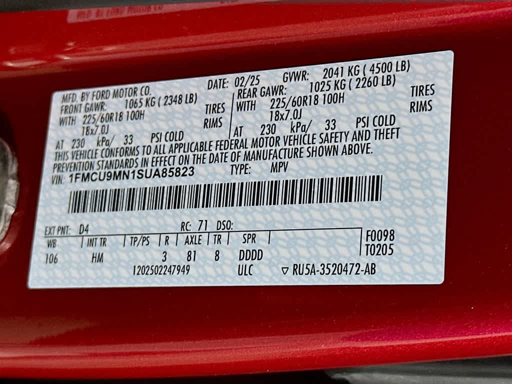 2025 Ford Escape ST-Line